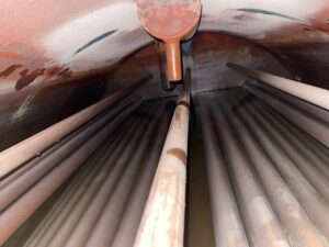 Kamień kotła parowego